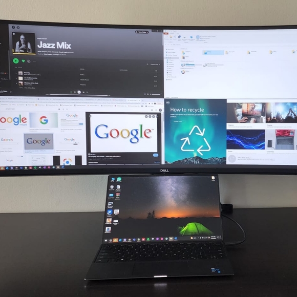 DELL curved monitor